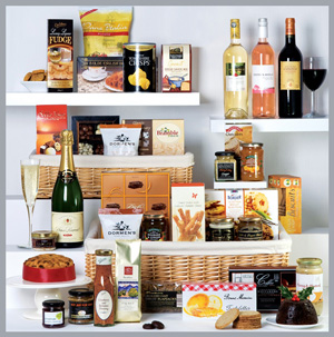 A delicious Christmas Carol hamper