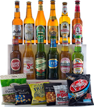 Click Here for more details of 12 Lagers from Around the World with Bar Snacks!