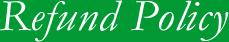 Refund Policy