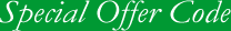 Special Offer Code