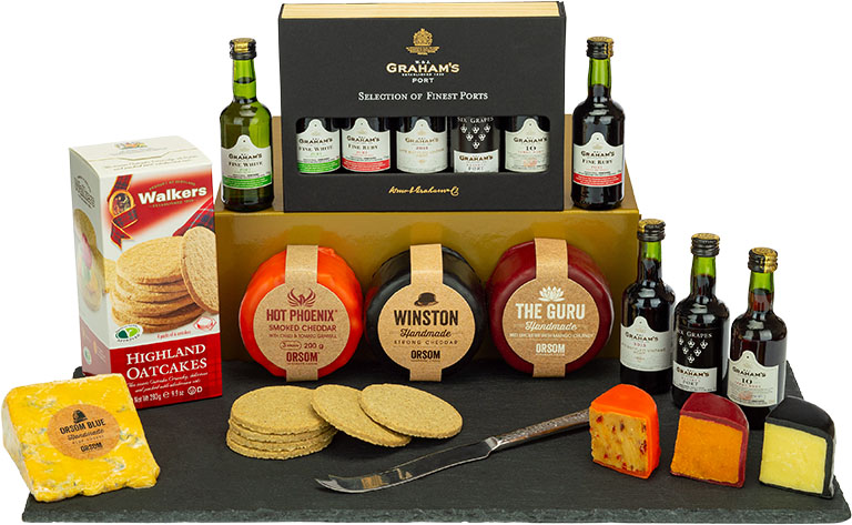 Five Port and Cheese Selection