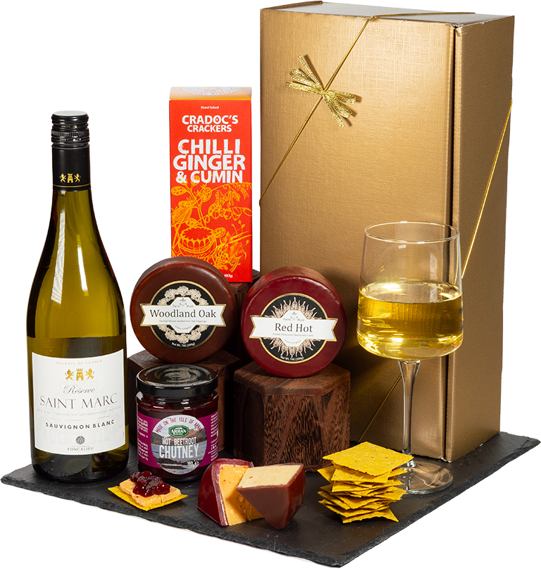 White Wine and Cheese with a Kick
