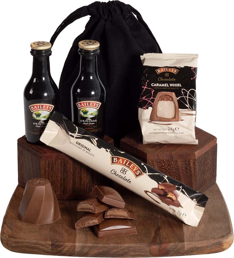 Mini Baileys Treat in Black Sack