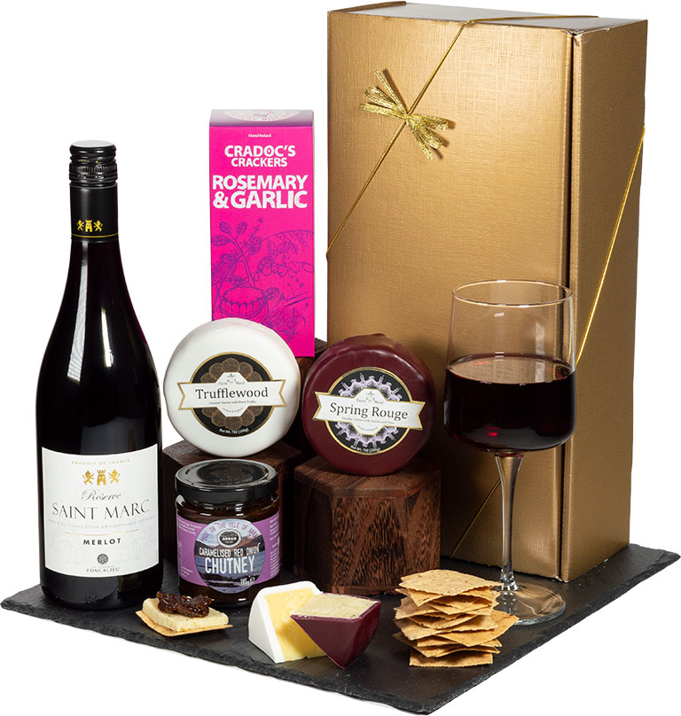 Red Wine and Cheese with a Touch of Truffle