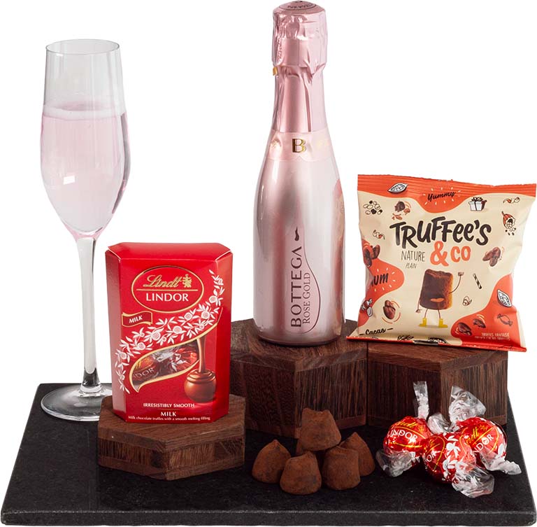 Mini Prosecco & Chocolate Pink Treat