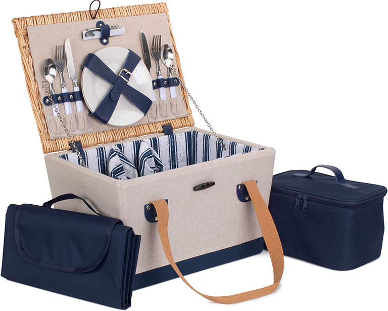 2 Person Nautical Basket - Empty