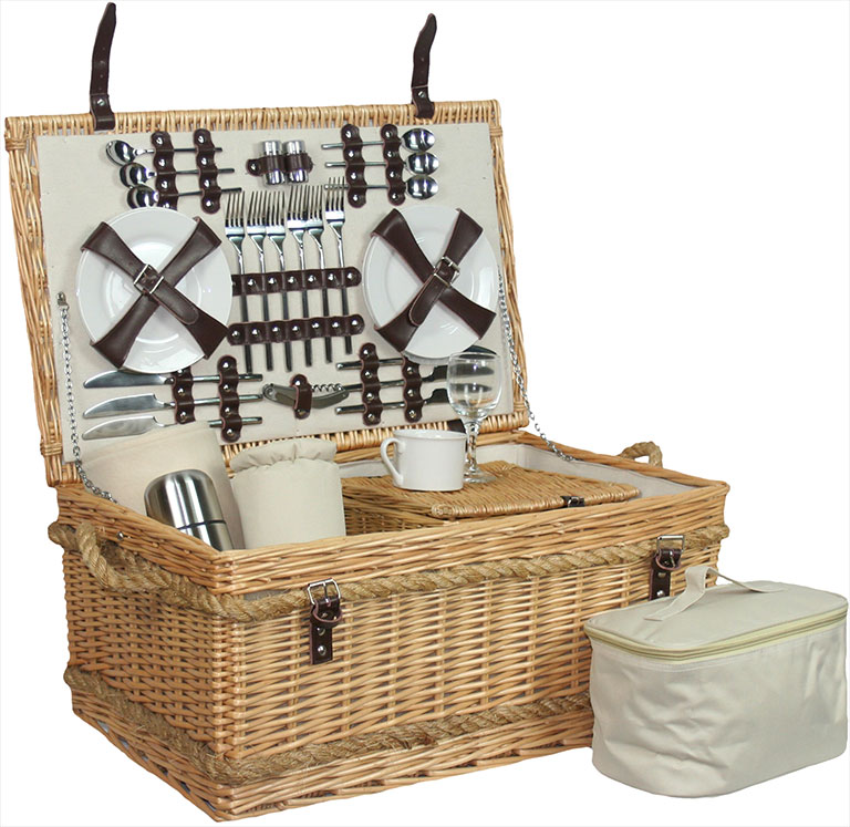 Rope Handled 6 Person Hamper