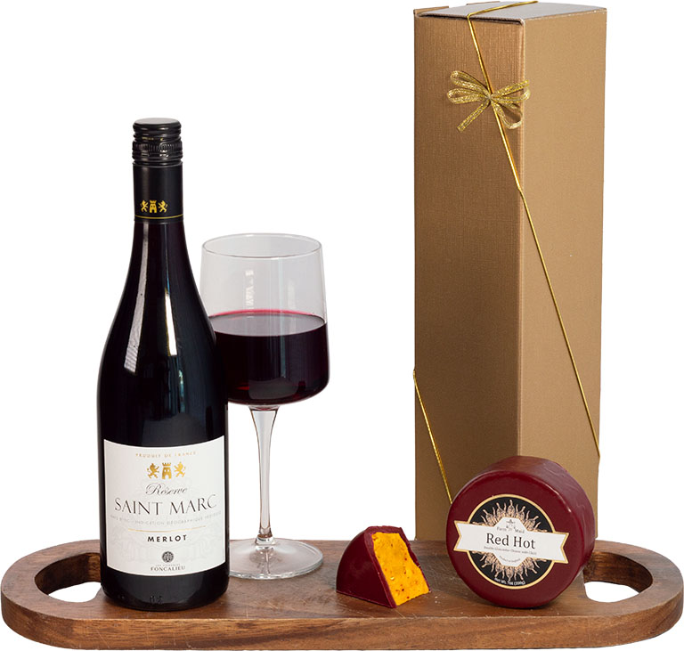 Red Wine and Red Hot Cheese