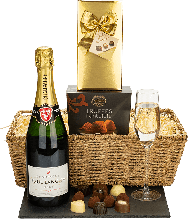 Champagne Hampers delivered in Wales